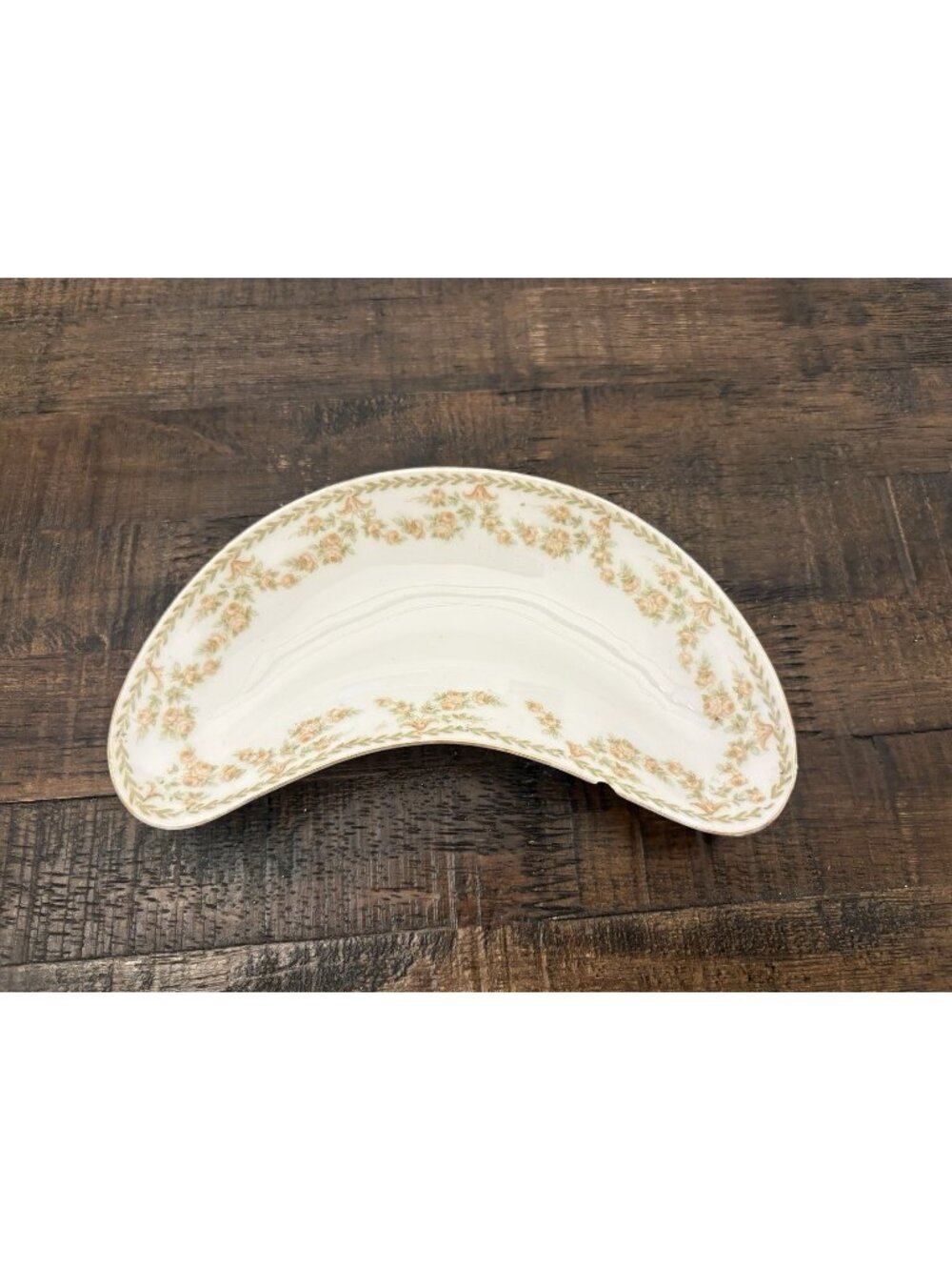 Antique Bavarian Bone China Bone Dish Trinket Kitchen Dining Decor